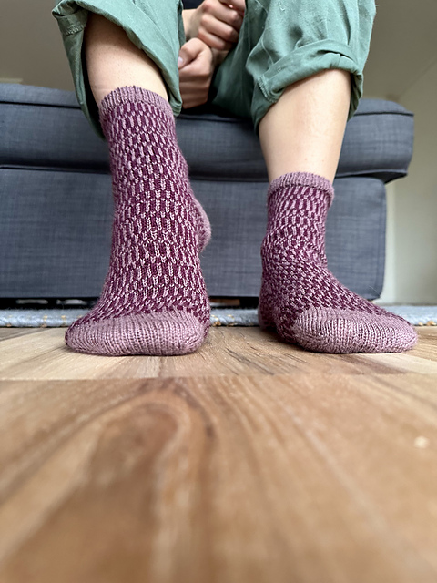 Stripe Tease Socks