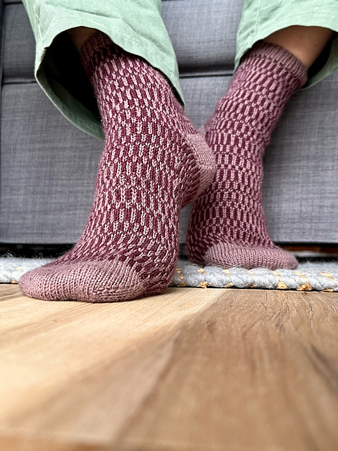 Stripe Tease Socks
