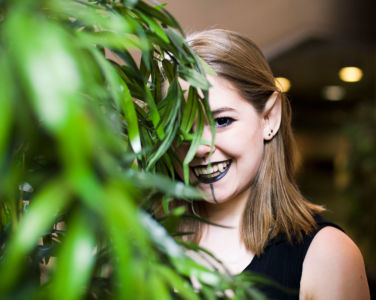 Hiding behind a tree Hiding behind a tree